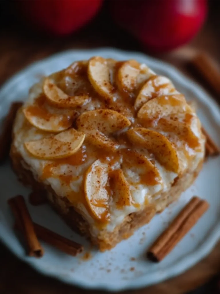 Homemade Caramel Apple Cake First Image