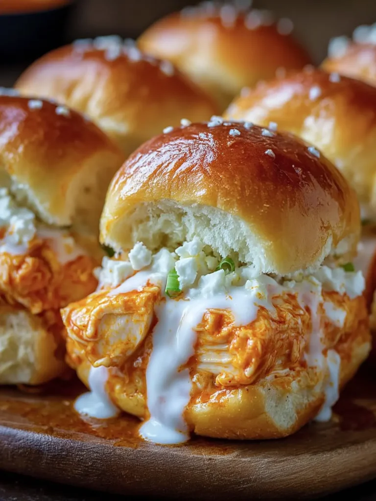Buffalo Chicken Slider Buns First Image