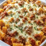 Hearty Baked Rigatoni Casserole First Image
