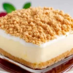 Creamy Cracker-Topped Dessert Recipe First Image