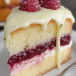 White Chocolate Raspberry Cake First Image