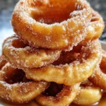 Cinnamon Sugar Apple Rings First Image
