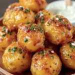 Spicy Garlic Potato Bites First Image