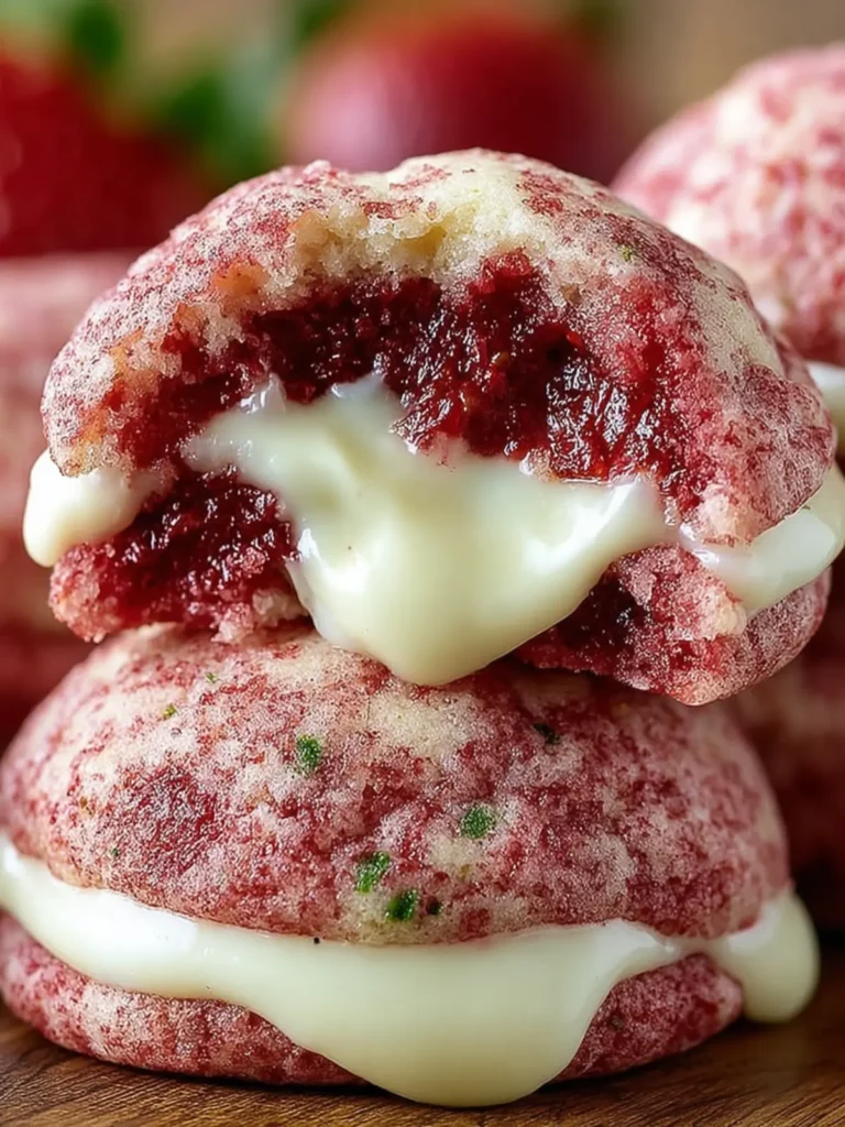 Cream Cheese Strawberry Cookies Delight First Image