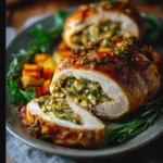 Herb-Stuffed Roasted Chicken chest First Image