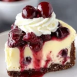 Rich Cherry Cheesecake Delight First Image