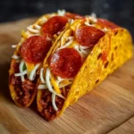 Pepperoni Pizza Taco Fusion First Image