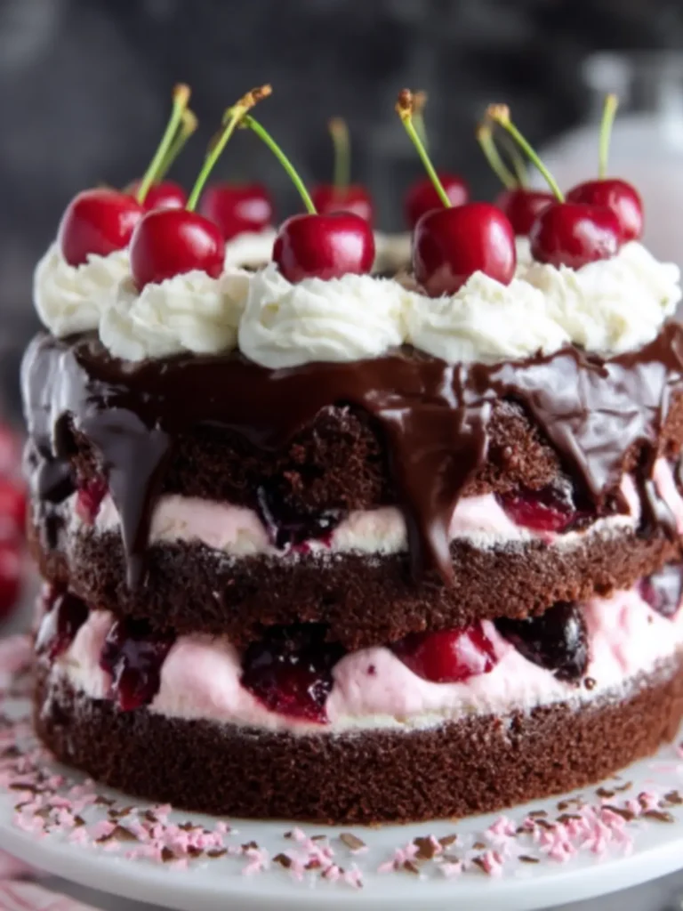 Decadent Black Forest Cake Delight First Image