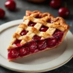 Sweet Cherry Pie Slice First Image