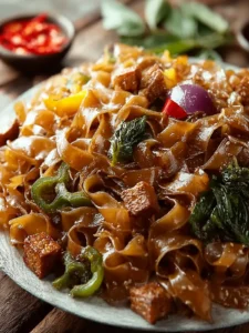 Thai Drunken Noodles First Image