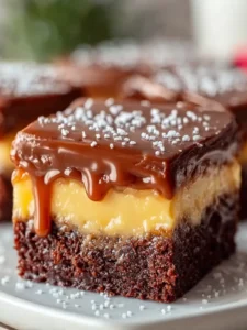 Chocolate Caramel Cream Bars: Indulge in Decadence Today! First Image
