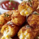 Crispy Cheesy Corn Dogs Recipe First Image
