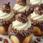 “Chocolate Acorn Cupcake Treats” First Image