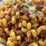 Hearty Beef Macaroni Dish First Image