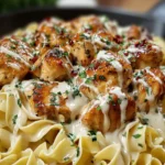 Creamy Herb Chicken Pasta Recipe First Image