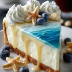 Ocean-Themed Cheesecake Delight Meal First Image