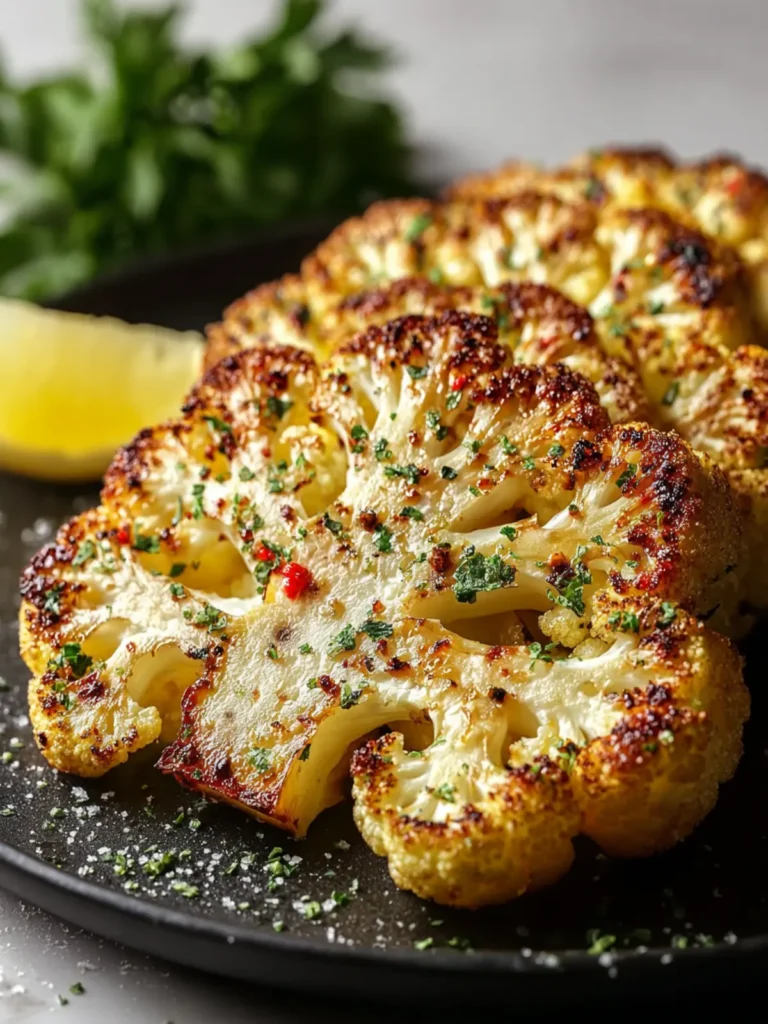 Cauliflower Steaks Recipe First Image