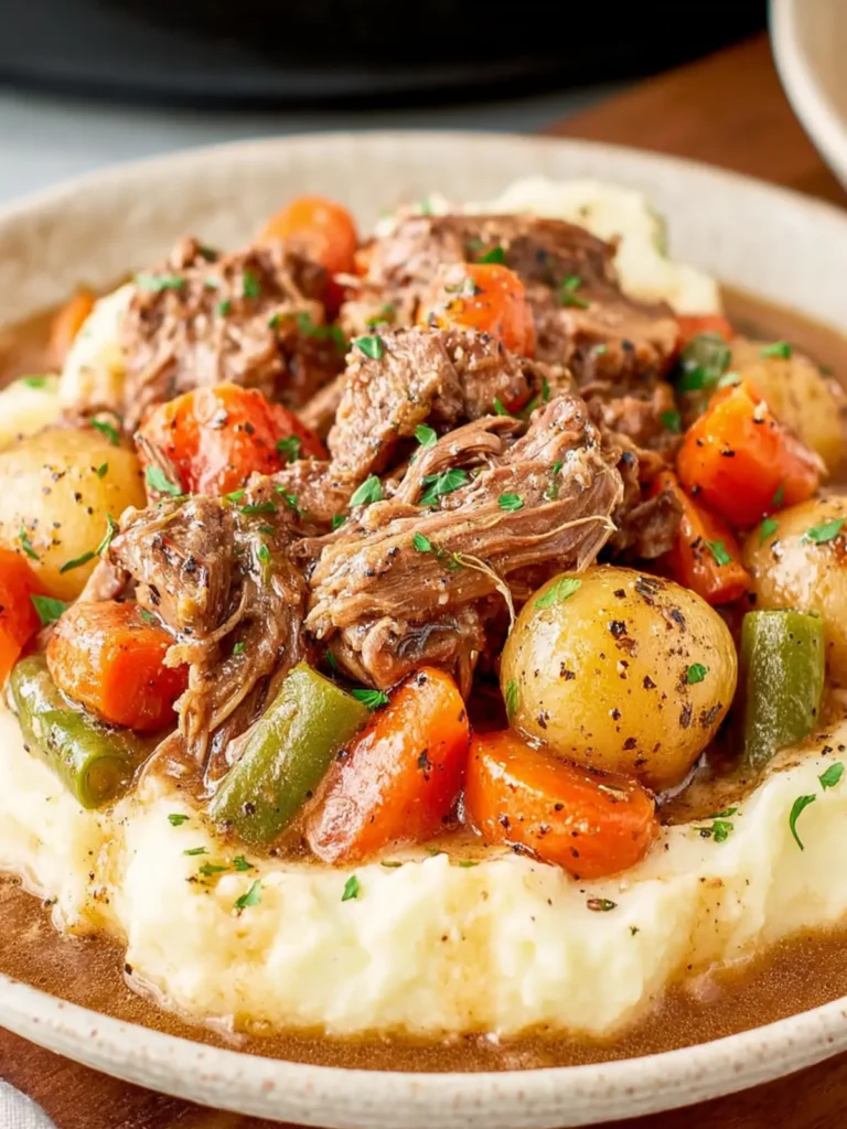 Crock Pot Chicken Pot Roast First Image