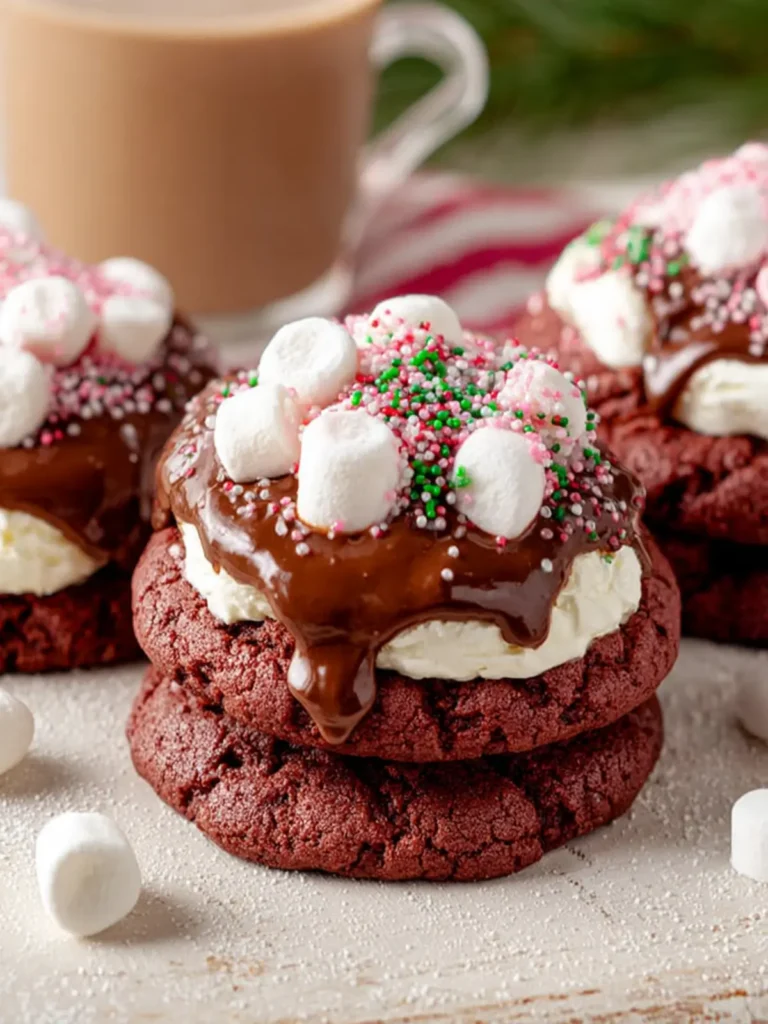 Hot Cocoa Cookies First Image