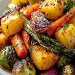 Maple Roasted Thanksgiving Veggies First Image