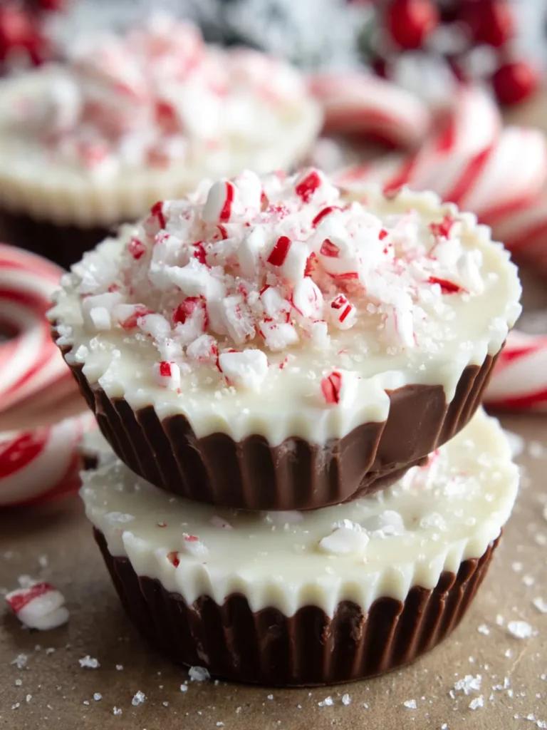 Peppermint Bark Cups First Image