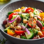 Mediterranean Bean Salad Recipe First Image