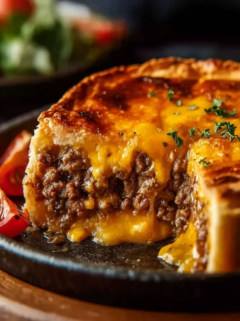 One-Pan Cheeseburger Pie Dinner: An Amazing Ultimate Recipe First Image
