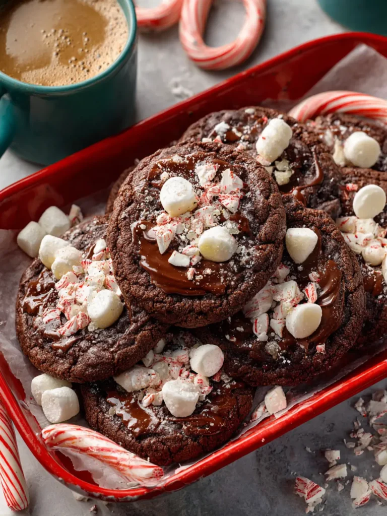 Hot Cocoa Cookies First Image