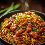 Sticky Garlic Chicken Noodles: An Incredible Ultimate Recipe You Must Try First Image
