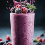 High Protein Berries Smoothie: An Incredible Ultimate Recipe for Weight Loss First Image