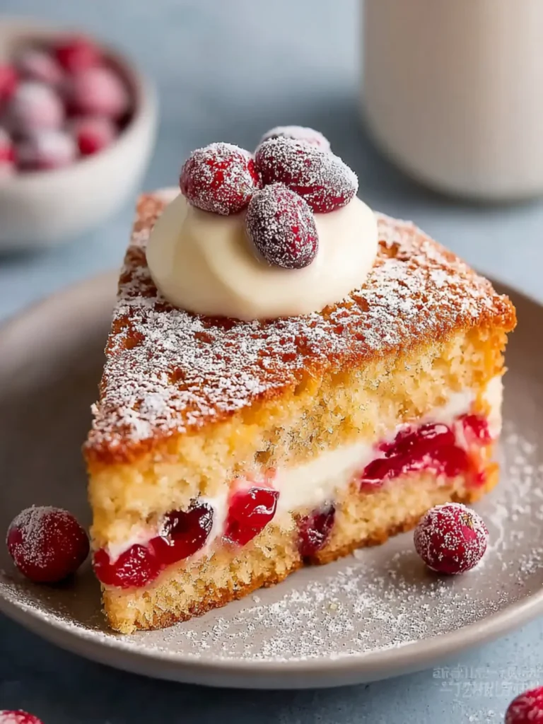 Cranberry Cake First Image