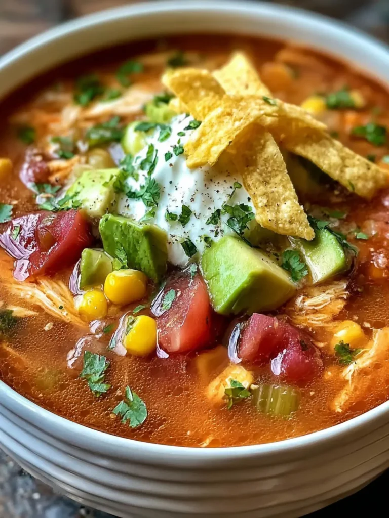 Chicken Tortilla Soup: 7 Secrets for Unforgettable Flavor First Image