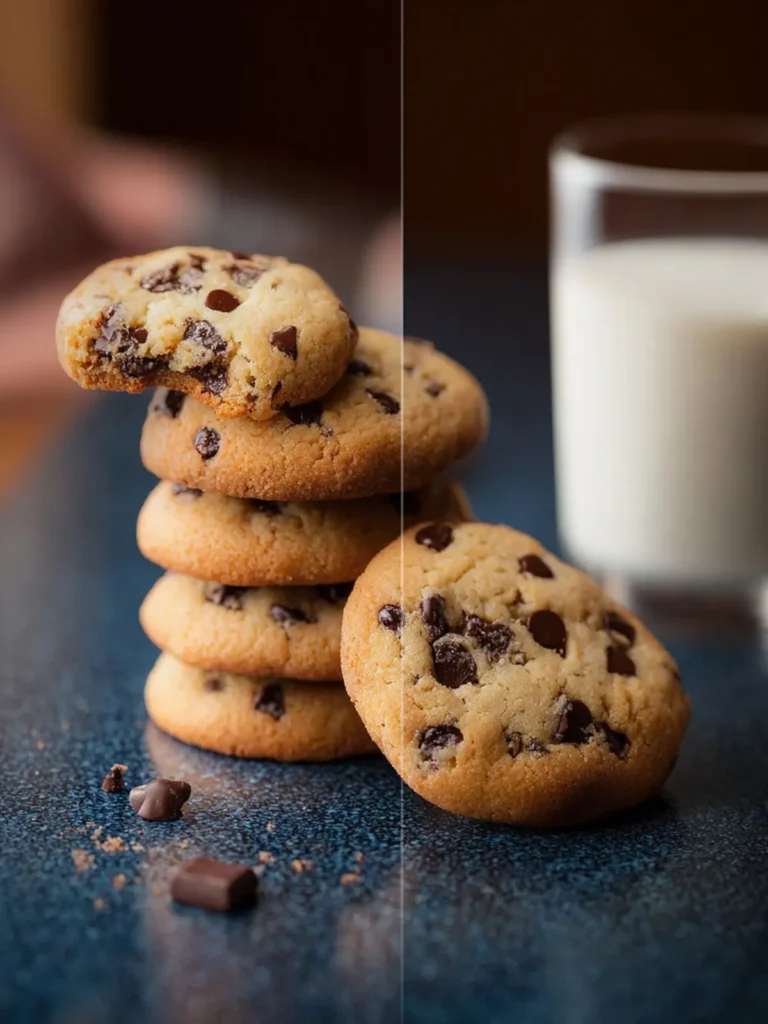 Soft Keto Chocolate Chip Cookies Recipe First Image