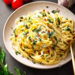 Linguine Pasta with Garlic & Herbs First Image