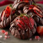 Chocolate Covered Strawberry Cookies First Image