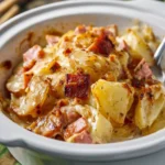 Slow Cooker Scalloped Potatoes and Ham First Image