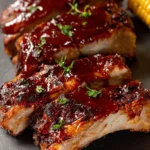Slow Cooker BBQ Baby Back Ribs First Image