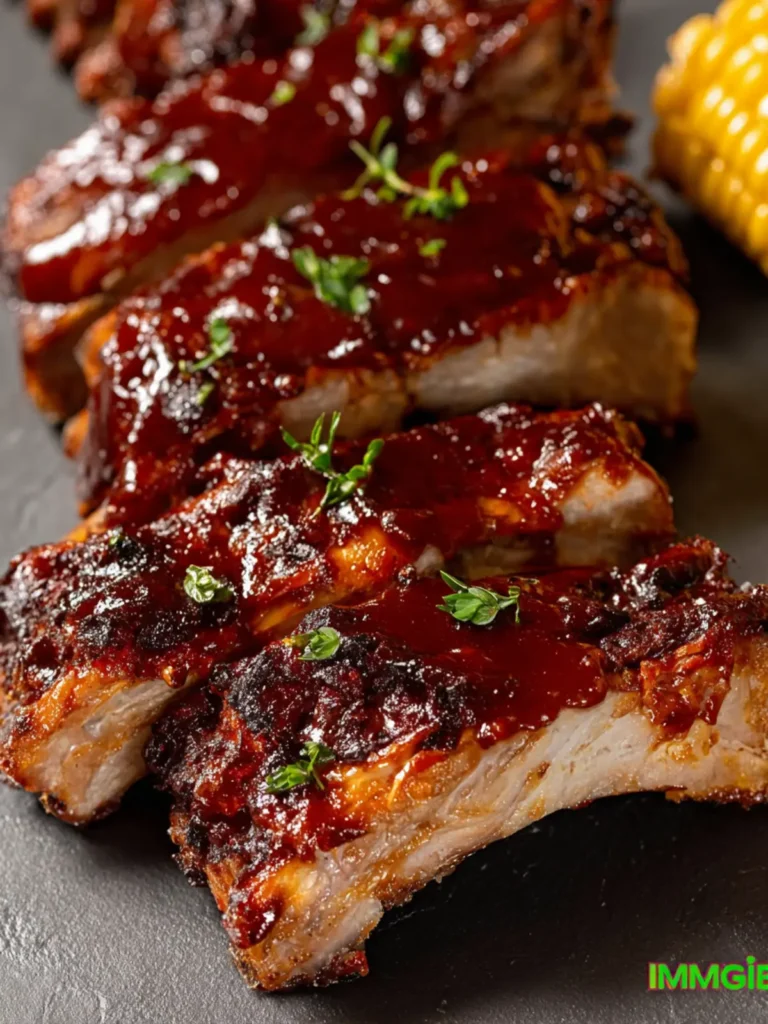 Slow Cooker BBQ Baby Back Ribs First Image
