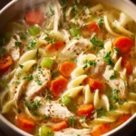 Rotisserie Chicken Noodle Soup Recipe First Image