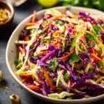 Asian Slaw Recipe with Sesame Ginger Dressing First Image