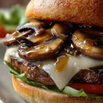 Ultimate Juicy Mushroom Swiss Burger Recipe to Savor First Image