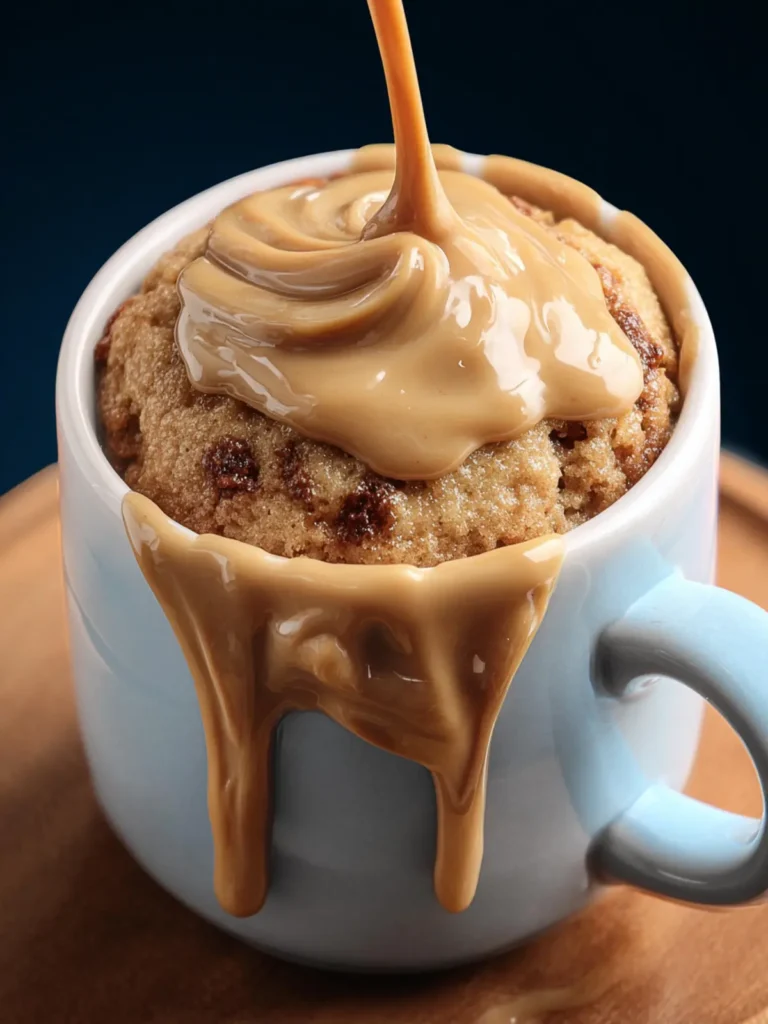 Irresistible Peanut Butter Cake Mug in Just 5 Minutes! First Image