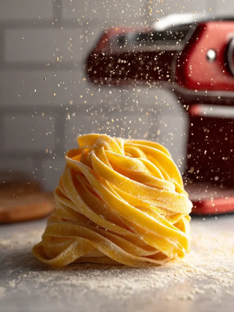 Homemade Pasta Dough with Semolina Flour First Image
