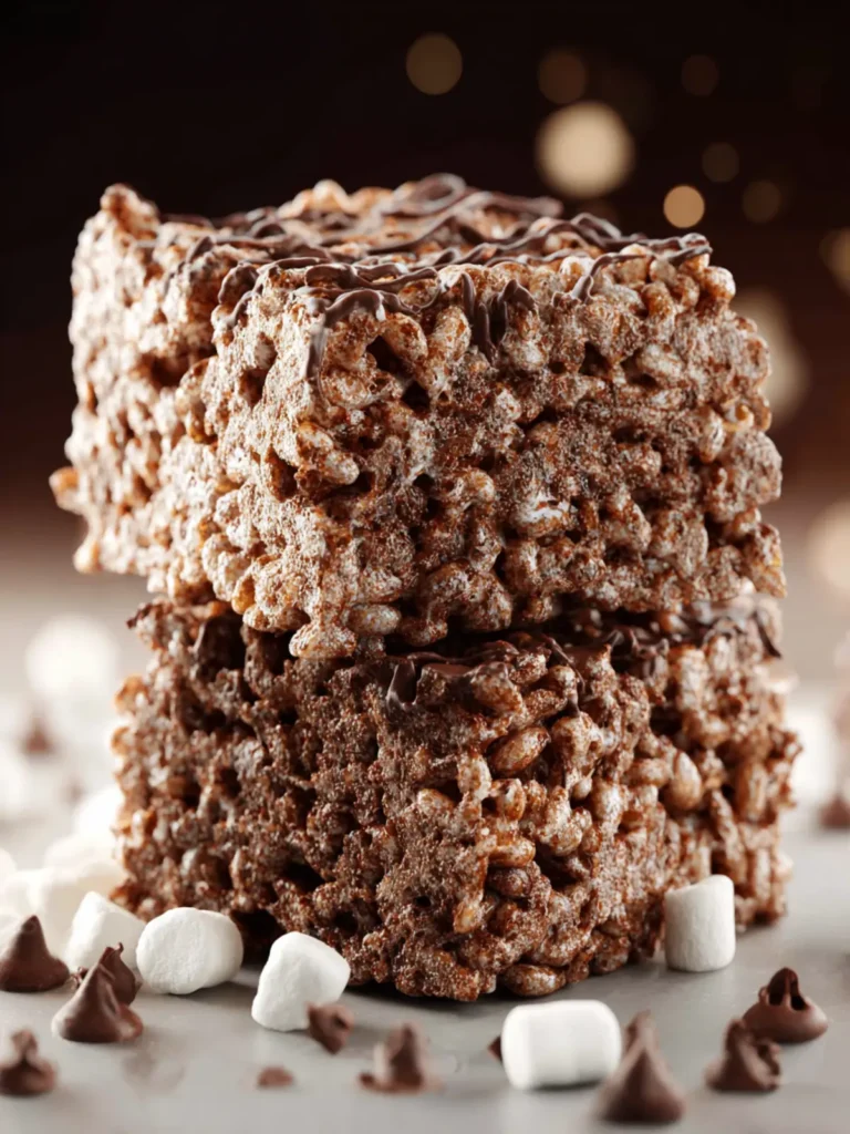 Best Chocolate Rice Krispies Treats First Image