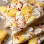 Pineapple Coconut Yogurt Bark First Image