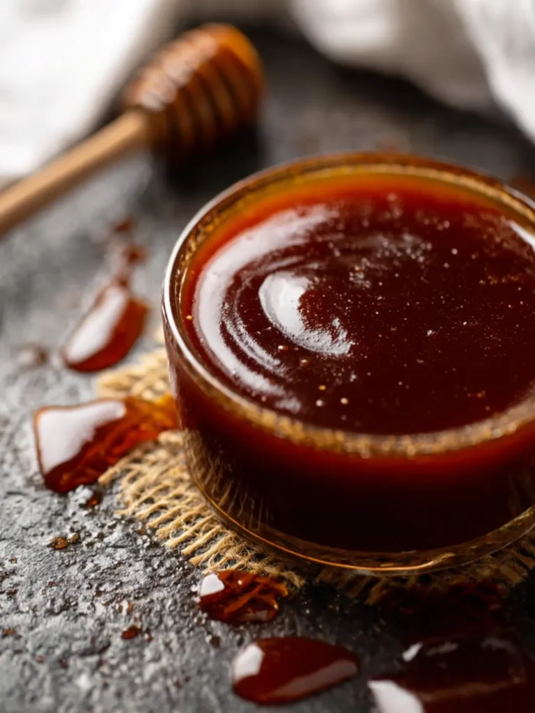15 Minute Homemade Bourbon BBQ Sauce First Image