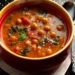 Chickpea Tomato Soup First Image