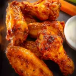 Air Fryer Honey Buffalo Wings First Image