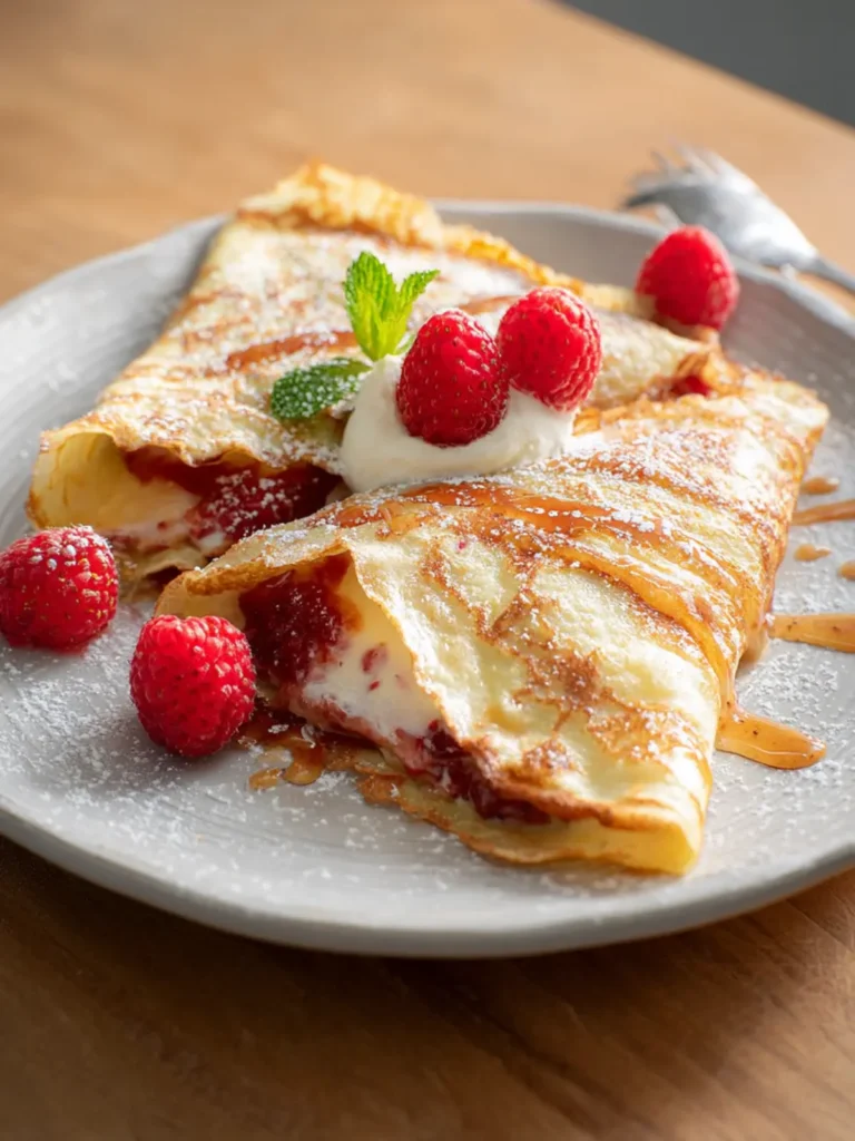 Cottage Cheese Crepes First Image