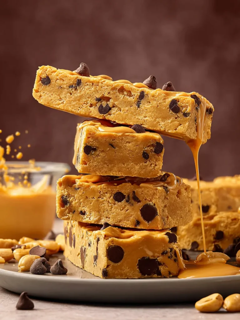 Peanut Butter Protein Bars First Image